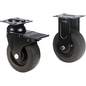 Set of 5" Roller Cabinet Castors